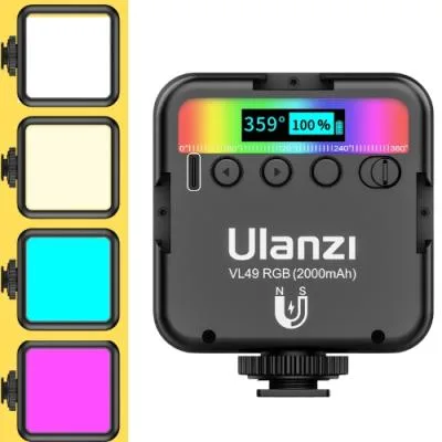 Ulanzi Mini RGB Camera Light VL49