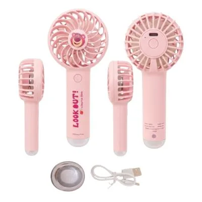 Mickey Cute Portable Fan with LED Light