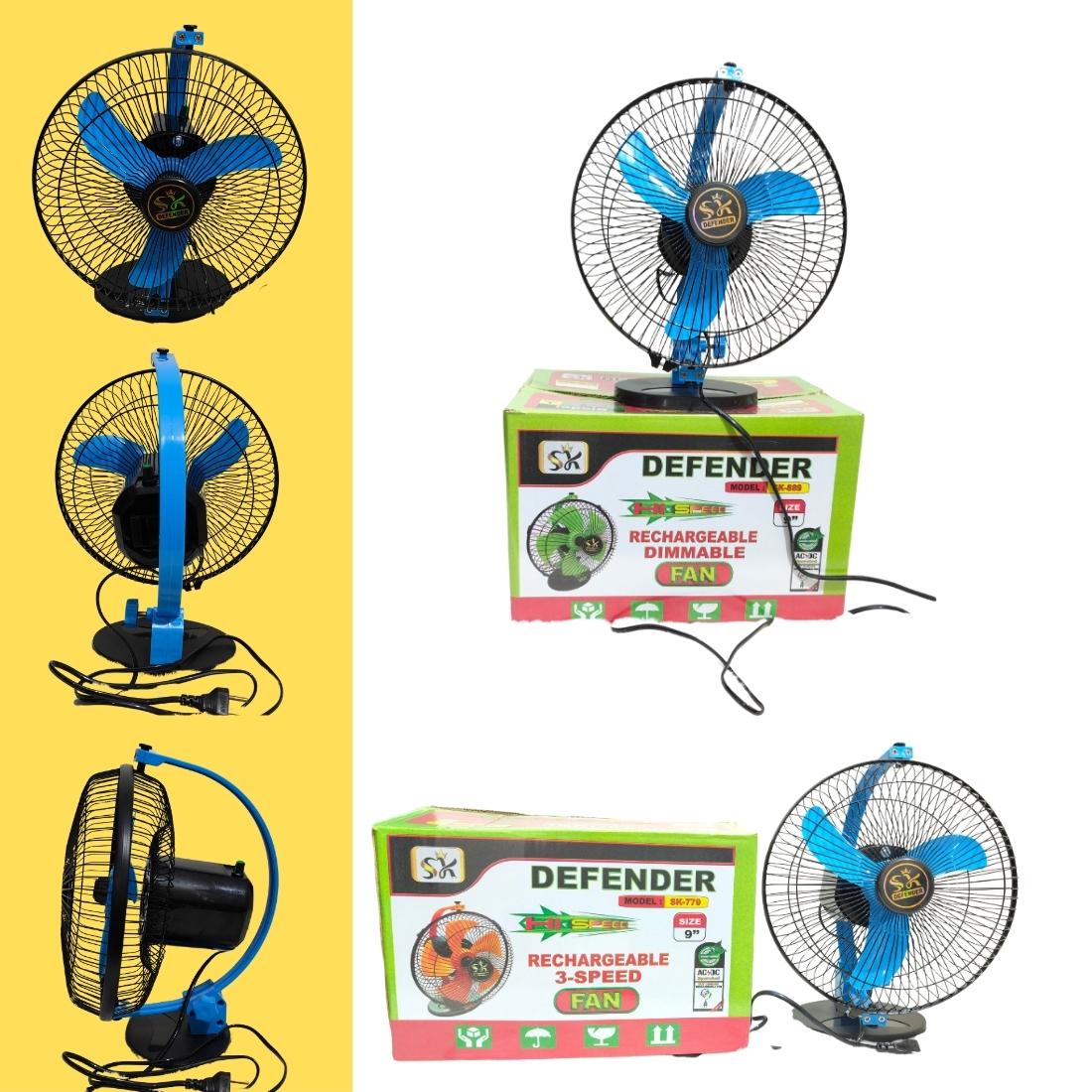 High Speed A.C.  D.C. Table Fan - 3 Phaka